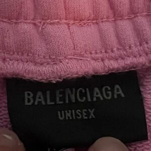 Pink Offshore Balenciaga sweat pants